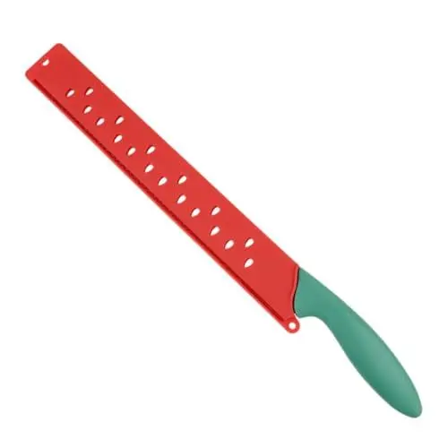 Produktbild: Garneck Kuchenmesser Mit Ergonomischem Griff Gezackte Kanten Für Gemüse Kuchen Brot Hochzeit Party Geburtstag