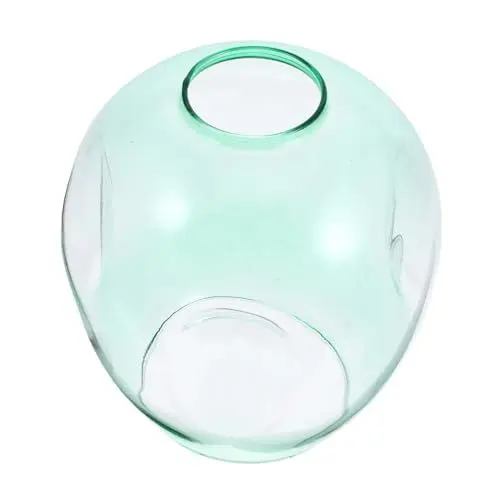 Produktbild: Garneck Ersatz-lampenschirm Aus Glas – Kugelförmiger Lampenschirm Aus Glas Für Kronleuchter – Dekorative Hängelampenschirme