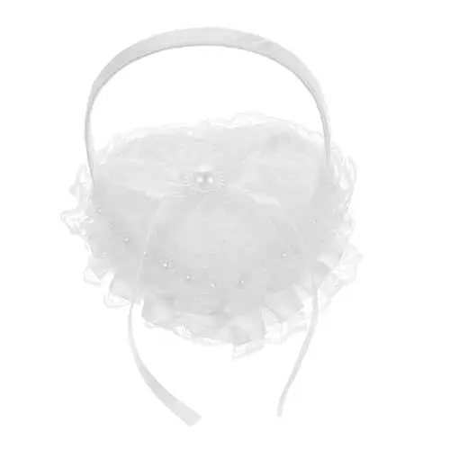 Produktbild: Garneck Herzförmiges Kissen Eleganter Hochzeitskissenhalter Vielseitiges Trägerkissen