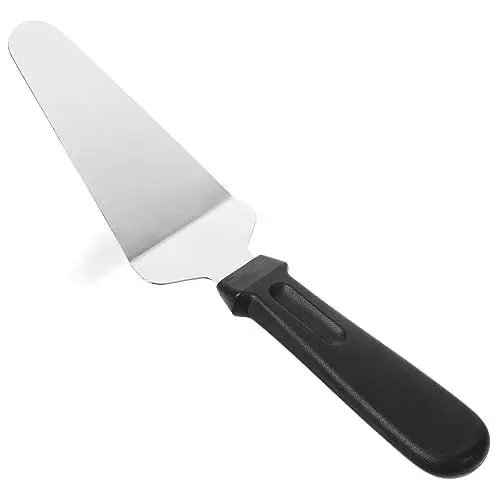 Produktbild: Garneck Pizza Kuchenschaufel Pizza Dreikantspatel Edelstahl Pizzaheber Kuchenheber Tortenheber Spatel Pizza Dreiecksschaufel Pizzaspatel Pizzatortenheber Tortenschaufel