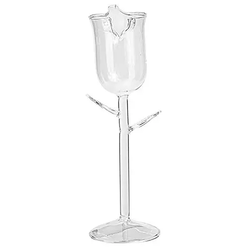 Produktbild: Garneck Home Supplies Rotweingläser Rose Design Weingläser Kreative Gläser Float Cocktail Es