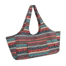 Produktbild: Garneck Rucksack Seesack Tragetasche Für Yogamatten Sporttasche Turnbeutel Seesack Für Yogamatten Yogamatte Rucksack Einkaufstasche Aus Segeltuch Sportbeutel Volksbrauch Schultertaschen