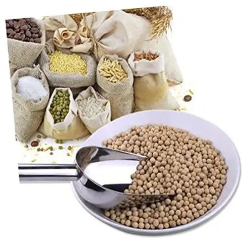 Produktbild: Garneck Schaufel für Süßigkeiten Mehlschaufel Eisschaufel Schaufel für Trockenfutter Eiswürfelschaufel Eiscreme Popcornschaufel bar Eisportionierer Bonbonschaufel Edelstahl Silver