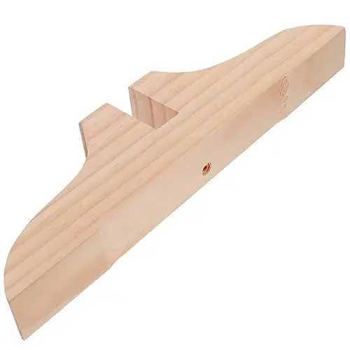 Produktbild: Garneck Raumteiler-stützbasen Trennwandständer Aus Holz Elegante Bildschirmbasis Für Das Büro