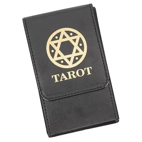 Produktbild: Garneck Praktisches Tarotkartenetui Tragbarer Aufbewahrungsbehälter Für Wicca-vorräte Auslaufsicher