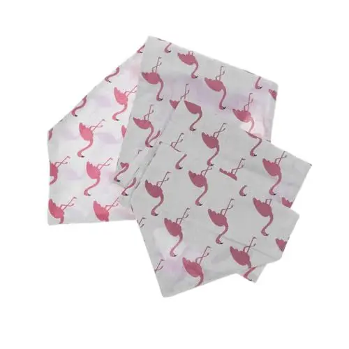 Produktbild: Garneck Tropische Hawaii-Flamingo-tischdecke Aus Baumwollleinen Doppelseitiger Druck Für Partydekorationen