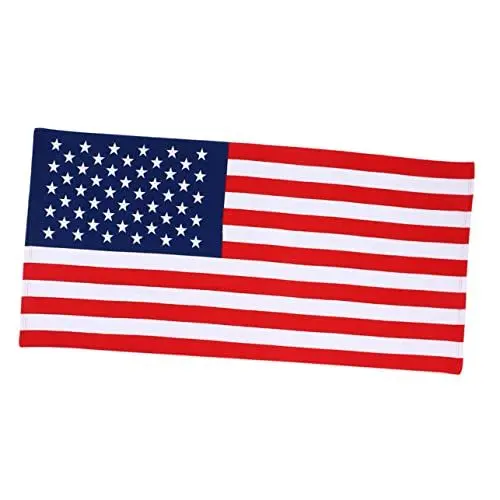 Produktbild: Garneck Übergroßes Strandtuch Usa Strandtücher Badetücher Badehandtuch Extra Großes Strandtuch Reisehandtücher Badematte Handtuch Amerika-Flagge Strandhandtuch Kind Badetuch Erwachsener
