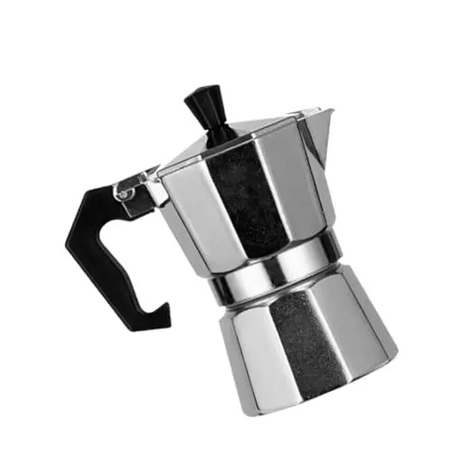 Produktbild: Garneck Wasserkocher Aus Aluminium Kaffeepadmaschine Kaffeekanne Kaffee Wasserkocher Kaffeemaschine Kaffeedose Silver
