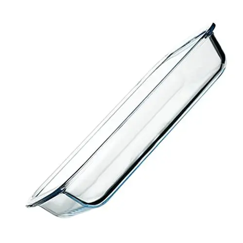 Produktbild: Garneck Mikrowellenplatte Hitzebeständige Glasplatte Auflaufform für Den Hausgebrauch