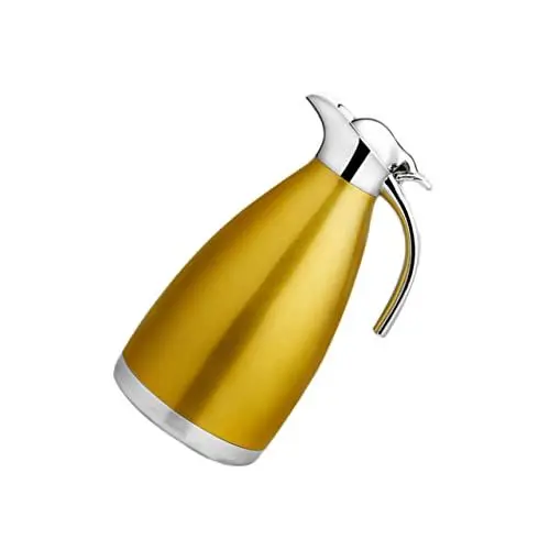 Produktbild: Garneck Große Kapazität 2 0 L Edelstahl Isolierte Wasserflasche Vakuum Topf Für Home Office Outdoor