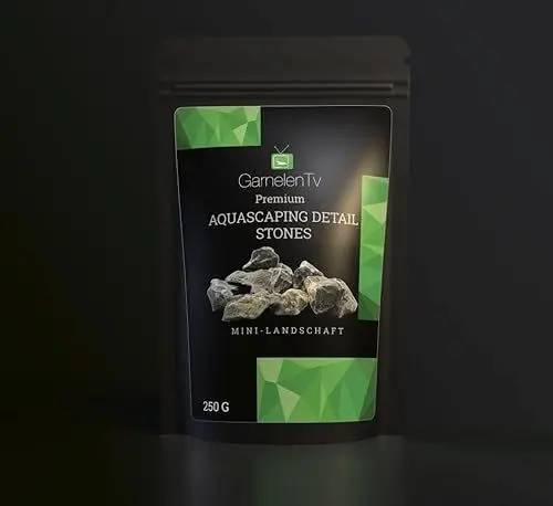 Produktbild: GarnelenTv Aquascaping Detail Stones Mini Landschaft | Details für Dein Aquarium | Made in Germany | Dein Aquarium natürlicher Gestalten