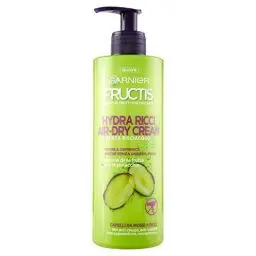 Produktbild: Garnier Fructis Hydra Ricci Air-dry Cream, Haarpflege ohne Ausspülen für gewelltes bis lockiges Haar, Formel angereichert mit Pistazienöl, 400ml