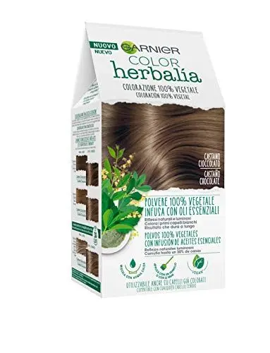 Produktbild: Garnier Herbalia 100% pflanzliche Farbe - Schokoladenbraun, erhältlich in 6 Farbtönen