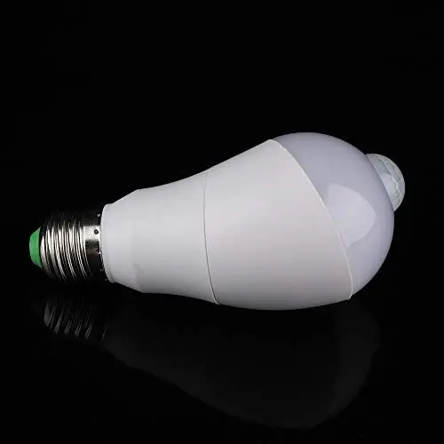 Produktbild: Garosa LED-Glühbirne mit Bewegungssensor, Energieeffizient, um 350° Drehbarer Kopf, für Bequeme Beleuchtung, E27-Fassung (7W)