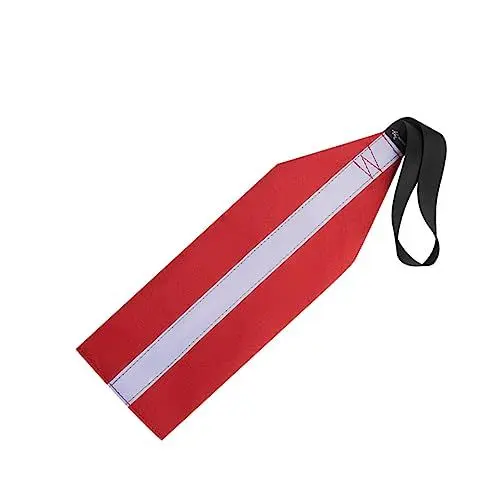 Produktbild: GAROZATION Kajak-sicherheitsflagge Reflektierende Streifen Oxford-Stoff Abschleppflagge Für Kajak-zubehör