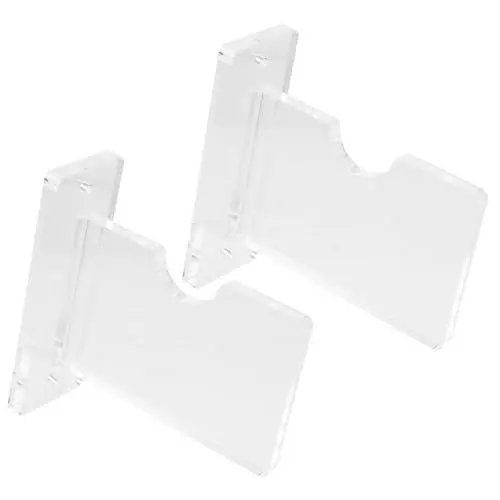 Produktbild: GAROZATION 1paar Wandmontierter Angelrutenhalter Aus Stabiler Rutenständer Für Verschiedene Angelruten Robuste Und Langlebige Aufbewahrungslösung Für Angler Für Garage Und Boot