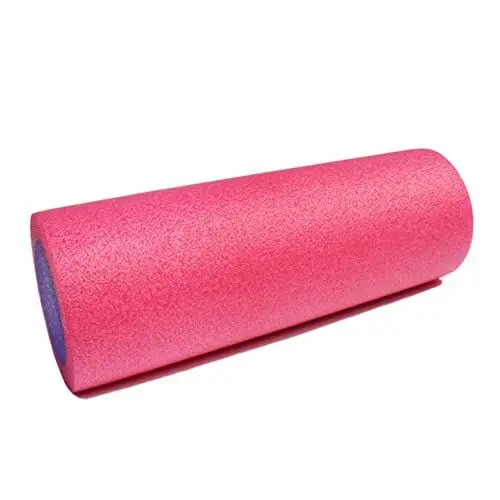 Produktbild: GAROZATION 1 Stück Yoga-Balancer Massagerollenstab Rückenmassagerolle Muskel Schaumstoffrolle Yoga-Massagerolle Muskelrollenstock fitness geräte fitnessgeräte Rollen-Yoga Yoga-Stein Rosa
