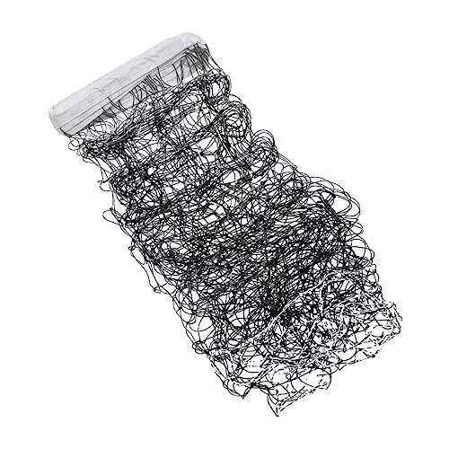 Produktbild: GAROZATION 1stk Volleyball Netz Klassisches Volleyballnetz Badminton-Netz Volleyballnetz Im Hinterhof Sportturniernetz Professionelles Volleyball-wettkampfnetz Tennisnetz Polyethylen Black