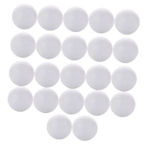 Produktbild: GAROZATION 22st Nicht Poröse Kugel Schaumstoff-golfbälle Rangebälle Mondkugel Übungsbälle Aus Schaumstoff Benutzerdefinierte Bälle Golfbälle Für Frauen Baseball-trainingsbälle Übungsball Weiß