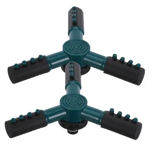 Produktbild: GAROZATION 2 Stück Automatischer Rotierender Stativsprinkler Für Den Garten Effiziente Bewässerungsdüse Stabile Basis Drehbare Sprinkler Für Rasenflächen