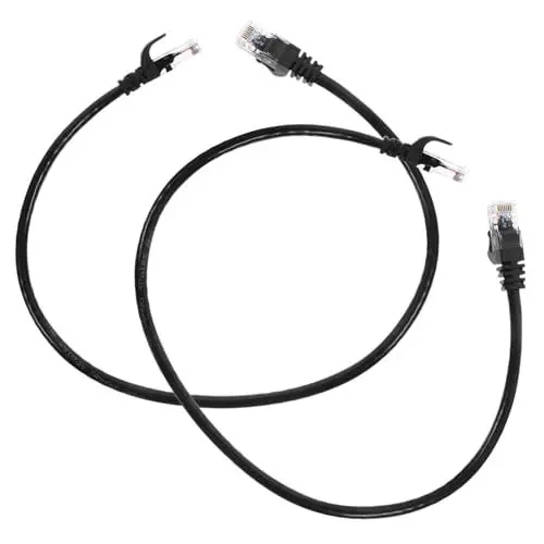 Produktbild: GAROZATION 6 Fuß Cat6-patchkabel 2er-pack Ethernet-internetkabel Router Computer-netzwerkkabel Nicht Abgeschirmtes Erkennbares Design