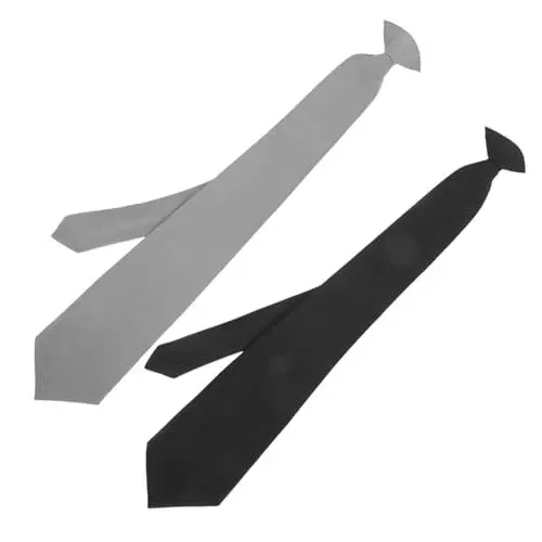 Produktbild: GAROZATION 2 Stück Sicherheitskrawatte Für Herren, Hochzeitskrawatte, Clip On Bürokrawatten, Clip On Krawatte, Stilvolle Krawatten Für Herren, Anzugkrawatte, Herrenkrawatten Accessoires Für