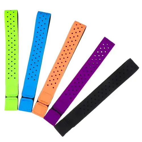 Produktbild: GAROZATION 5 STK Armband zur Überwachung der Herzfrequenz beim Laufen Pulsuhren Herzfrequenz-Brustgurt Herzfrequenzgurt Pulsmesser-Armgurt Herzfrequenz-Monitorband Ersatz-Armband ok Tuch
