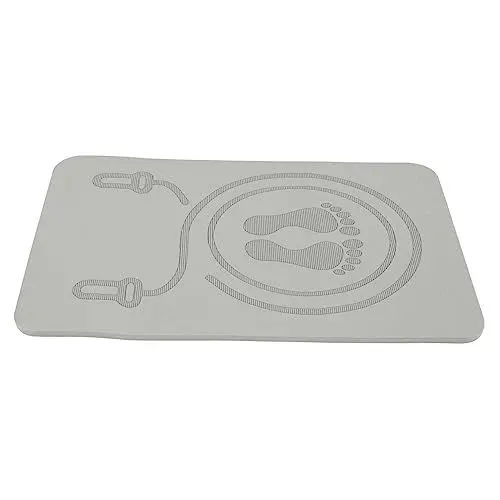 Produktbild: GAROZATION Rutschfeste Trainingsmatte Für Seilspringen TPE Fitnessmatte Für Indoor Und Outdoor Sport Perfekt Für Und Erwachsene Vielseitige Übungsmatte Schockabsorbierend 1