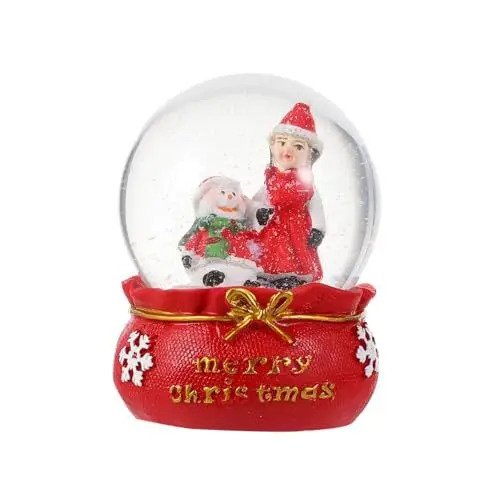 Produktbild: GAROZATION Entzückende Desktop-schmuck Weihnachten Schneekugeln Kristall Home Dekoration Weihnachten Präsentieren Zufällige Stil