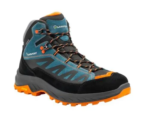 Produktbild: GARSPORT Herren GIAU MID WP Trekking Shoe, Blaugrün/Orange, 40 EU