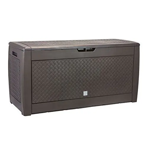 Produktbild: Gartenbaul 310 Liter Boxe Matuba in Schokoladenfarbe 119 x 48 x 60 cm