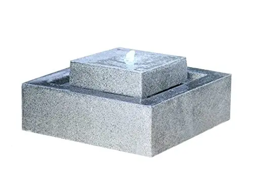 Produktbild: Kiom Gartenbrunnen Springbrunnen Brunnen FoScala 48x48x23 cm 10770