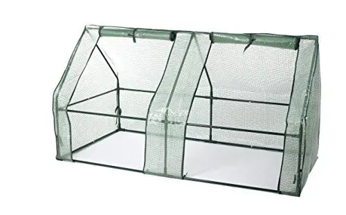 Produktbild: Gartenfreude Folien Gewächshaus Frühbeet 185 x 95 x 95 cm (LxBxH)