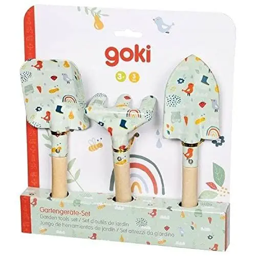 Produktbild: Goki Gartengeräte-Set, Frühling
