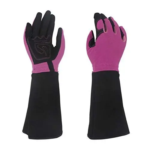Produktbild: Gartenhandschuhe, Outdoor Damen Herren Trimmen Dornen Proof Cut Proof Gartenhandschuhe Lange Handschuhe Rose Beschneiden Ploves, Kaktus Lange Gartenhandschuhe Damen und Mann