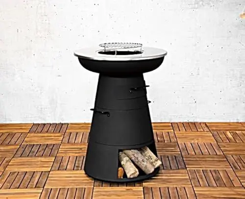 Produktbild: Gartenkamin Björk mit Grill