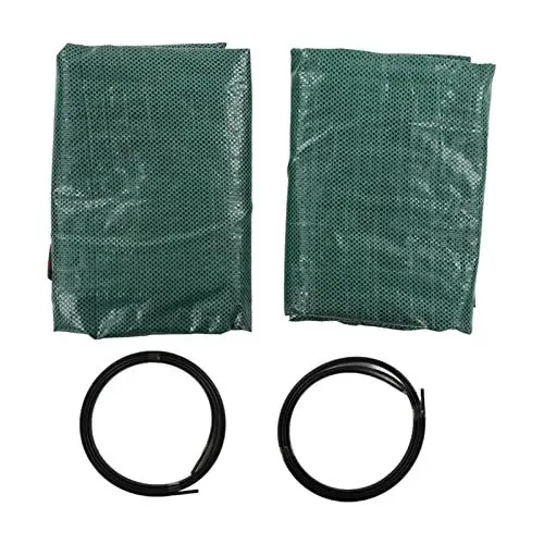 Produktbild: NYSUZHOUJI Gartenlaub-Sammelbeutel, zwei Set Gartensäcke, praktische Aufbewahrung für leichte Abfälle, PP-Gewebematerial (120L/32Gal 45x76cm /17,7x29,9in)