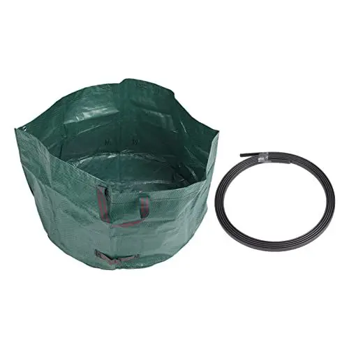 Produktbild: Gartenmüllsack, Gartensäcke, 63 Gallonen, Wiederverwendbarer, Reißfester Gartenlaubkorb, Wiederverwendbare Gartenabfallsäcke für Camping-Mülleimer, Wohnmobil-Ausflüge, Mülleimer, Wäschesack, Gartenabf