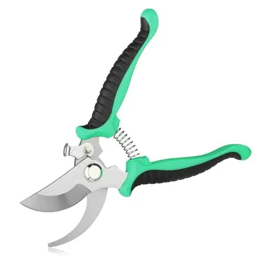 Produktbild: Gartenschere, Blumenschere Rosenschere Baumschere Pflanzenschere Kräuterschere Pflückschere Ratschenschere für Bypass Pflanzenschere Professionelle Baumschere Gartenarbeit