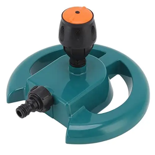 Produktbild: Gartensprinkler, 360 Grad Drehbarer Rasensprinkler, Große Flächenabdeckung, Automatische Rotation, Wassersprinkler für Rasen, Hof, Gartenbewässerungssystem, Fischteich-Sprühen