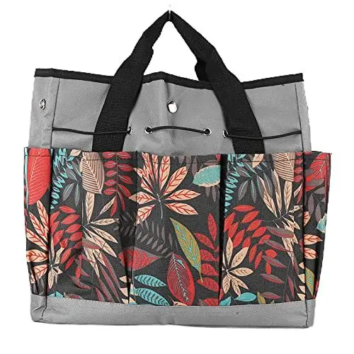 Produktbild: Garten-Tragetasche, 600D-Oxford-Stoff, Mehrere Taschen, Leicht und Langlebig, Aufbewahrungstasche Gartengeräte, Gartenbau, Garten-Werkzeugset
