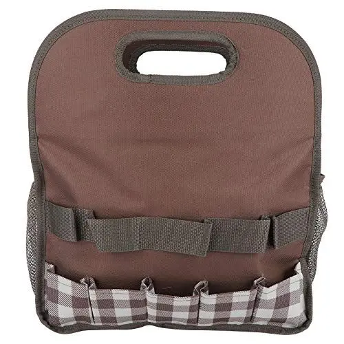 Produktbild: Gartenwerkzeug-Haltertasche, Garten-Tragetasche mit mehreren Taschen, robuste 600D-Oxford-Mehrzweck-wiederverwendbare Gartenwerkzeug-Aufbewahrungstasche mit Griffen, elastischen