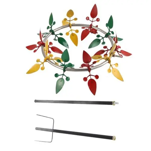 Produktbild: Garten-Windspiel, Windmühle aus Robustem Edelstahl für den Innenhof