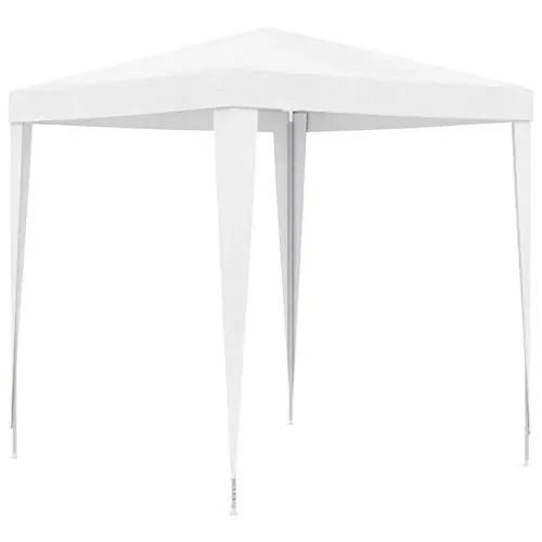 Produktbild: Dioche Gartenpavillon 2x2m, Weiß Outdoor Metallpavillon Partyzelt Sonnenschutz Gartenzelte Sonnenschutz für Outdoor Garten Terrasse für Familie und Freunde