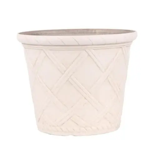 Produktbild: GARVALON 9 Zoll Kunststoff Blumentopf Im Europäischen Vintage-Stil Lichtbeständig Für Die Dekoration