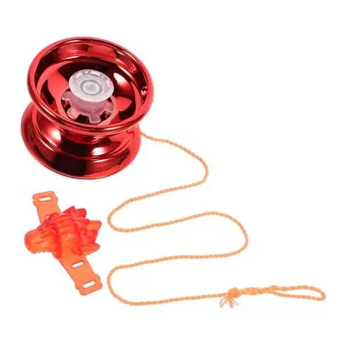 Produktbild: GARVALON 1 Satz Jo-Jo catchring plastikenten Yoyo für Kinder Yoyo für Spaß Kinder Yoyo Play Nicht reagierender Yoyo-Profi Yoyo-Bälle für Anfänger Yo-Yos für Anfänger Schaft Kunststoff rot