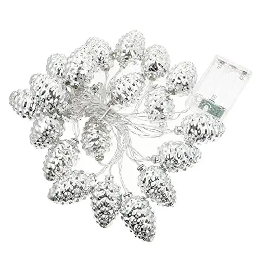 Produktbild: GARVALON Weihnachtsdekorative Lichterkette Mit Schneeflockenmuster -lichterketten Für Die Weihnachtsdekoration Kreative Lichterkette Für Partys