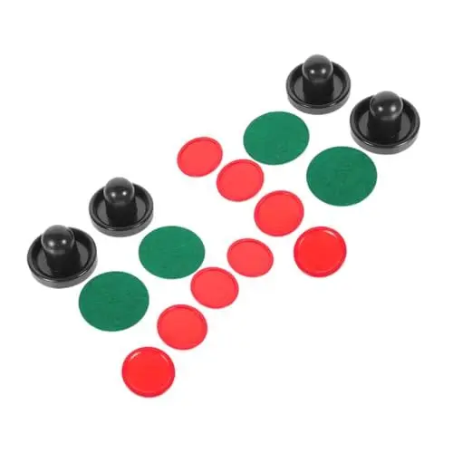 Produktbild: GARVALON 2satz Tischhockey-Pusher Eishockey-schläger Pucks Versandzubehör Hockeyspiel-ausrüstung Haushaltsgrenzen Indoor-Spiele