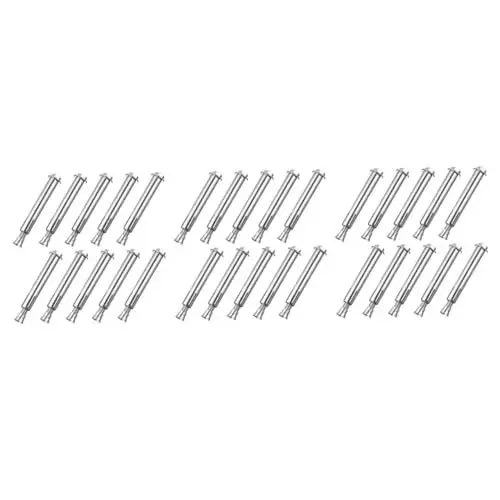 Produktbild: GARVALON 30 Stück Bodensicherungsschrauben Asphaltbolzen Stahlspikes Bolzenanker Speeds Bumps Befestigungselement Klettern Expansionsschrauben Lijadora Verkehrsbolzen