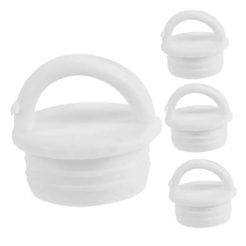 Produktbild: GARVALON 4er-pack Mopp-eimer-teile Gummi-verschlussstopfen Auslaufsichere Abflussstopfen Für Mopp-eimer Mopp-abflusskorb-stopfen